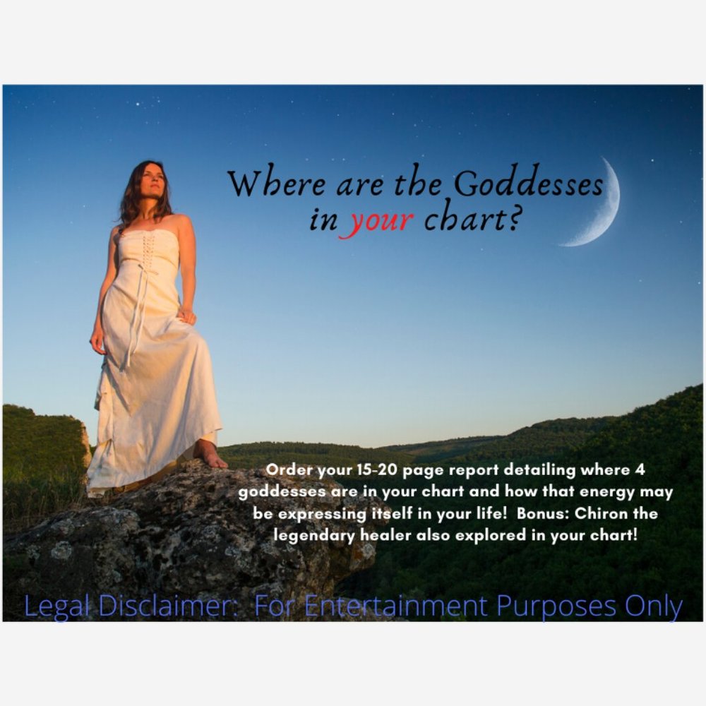 15-20 Page Goddesses Astrology Report with…